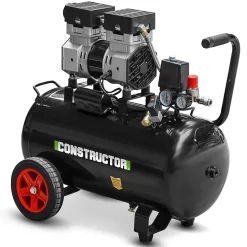 Compresseur 750W - 50L silencieux - 8 bars - Constructor