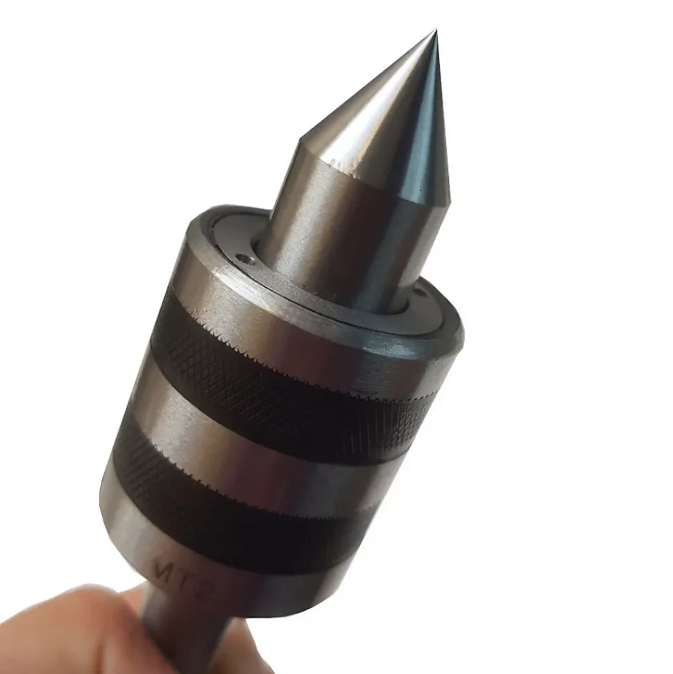 Contre-pointe tournante CM2/MK2/MT2 pour tour métal ou bois - Diamwood