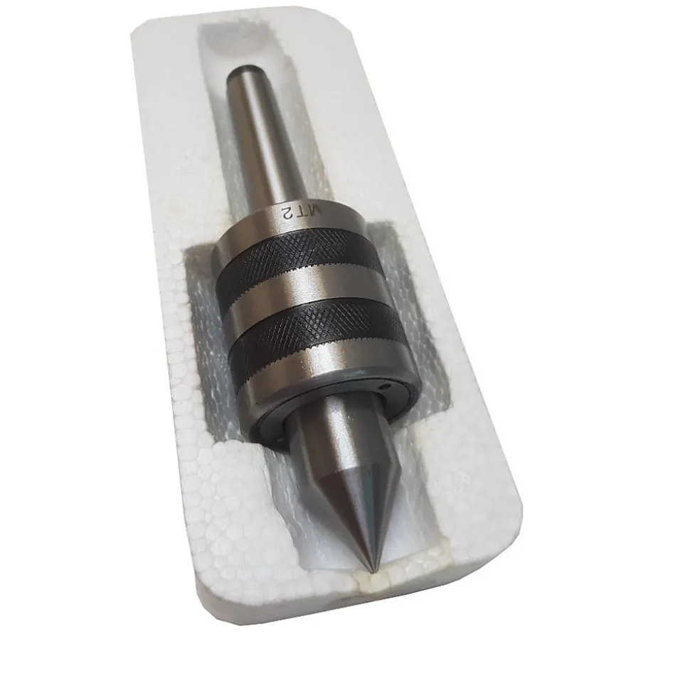 Contre-pointe tournante CM2/MK2/MT2 pour tour métal ou bois - Diamwood