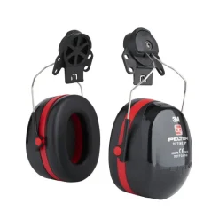 Coquilles antibruit 3M PELTOR Optime III SNR 33 dB à monter sur casque Noir Unique