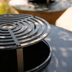 CORTENÉA kit starter brasero + Grille et Rebord 80 cm