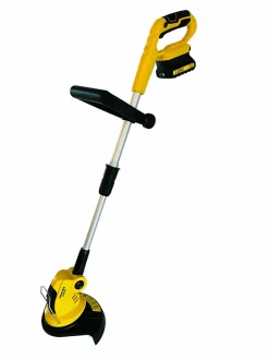 Coupe Bordure à batterie NEMURA 20V + 2 Batteries 2Ah + Chargeur rapide