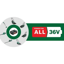 Coupe-bordures sans fil avec batterie 36 V - largeur de coupe avec fil 330 mm - Bosch AdvancedGrassCut 36V-33