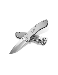 COUTEAU DE POCHE PLIANT CATERPILLAR 7"