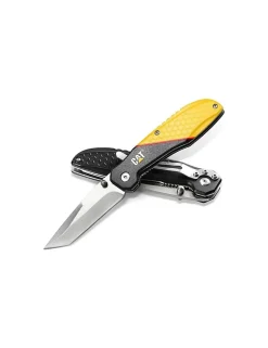 COUTEAU DE POCHE PLIANT CATERPILLAR 7"