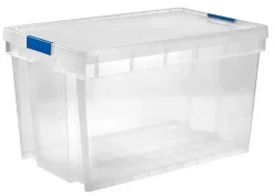 Couvercle en plastique Xago transparent L. 70 x l. 45 cm (XXL)
