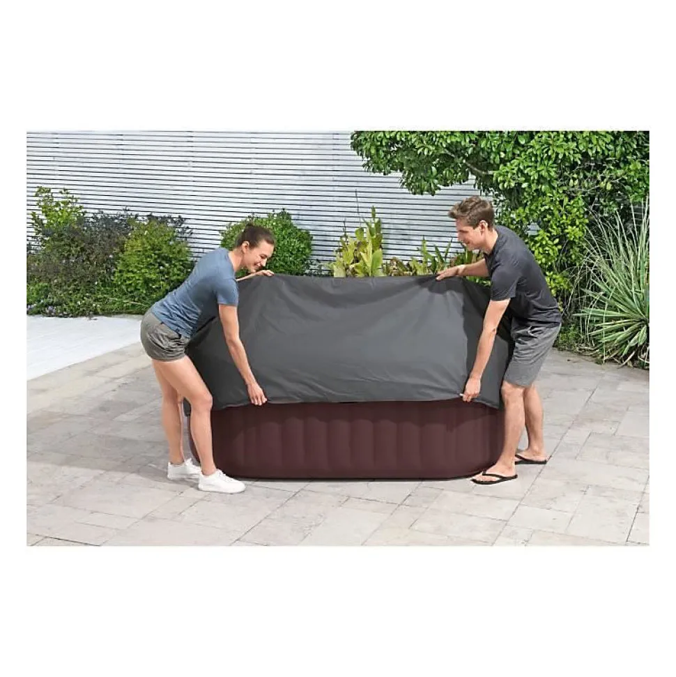 Couverture thermique BESTWAY Energysense spas carrés 2,01m x 2,01m x 80cm