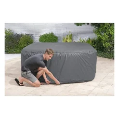 Couverture thermique BESTWAY Energysense spas carrés 2,01m x 2,01m x 80cm