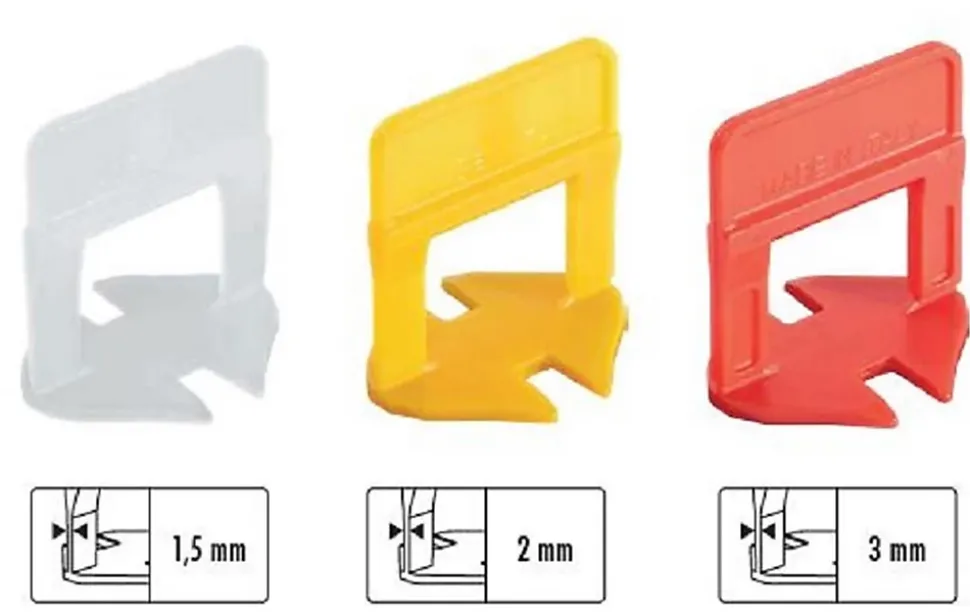 Croisillons base RLS HD nivelant - Epaisseur 2mm - sachet de 250 pièces