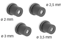 Cuve de sablage Fartools ø 2/2.5/3/3.5 mm 17L