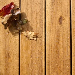 Dalle de terrasse bois d'acacia Floro Klikstrom L.30 x l.30 cm vendue par 4 pièces