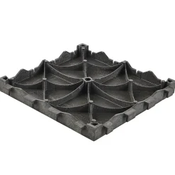Dalle de terrasse composite anthracite Blooma Angara 40 x 40 cm