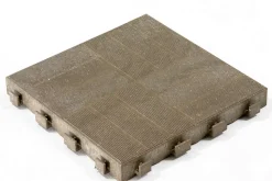 Dalle de terrasse composite marron Angara Klikstrom 40 x 40 cm