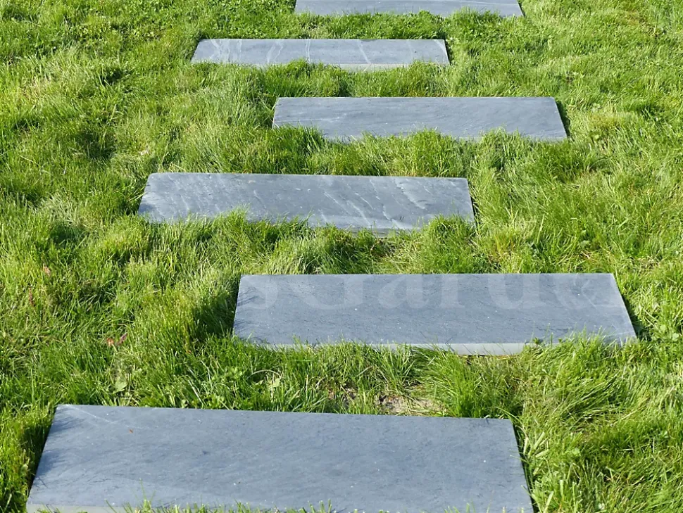 Dalle Sciée Pas Japonais Rect 80x30 Pack 12 pièces