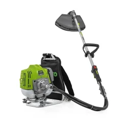Débroussailleuse Thermique essence 52cm3 Coupe 25cm avec Lame et fil nylon Grande Autonomie 1h30 VITO