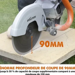 Découpeuse à matériaux Evolution R230DCT 2000W ø230 mm