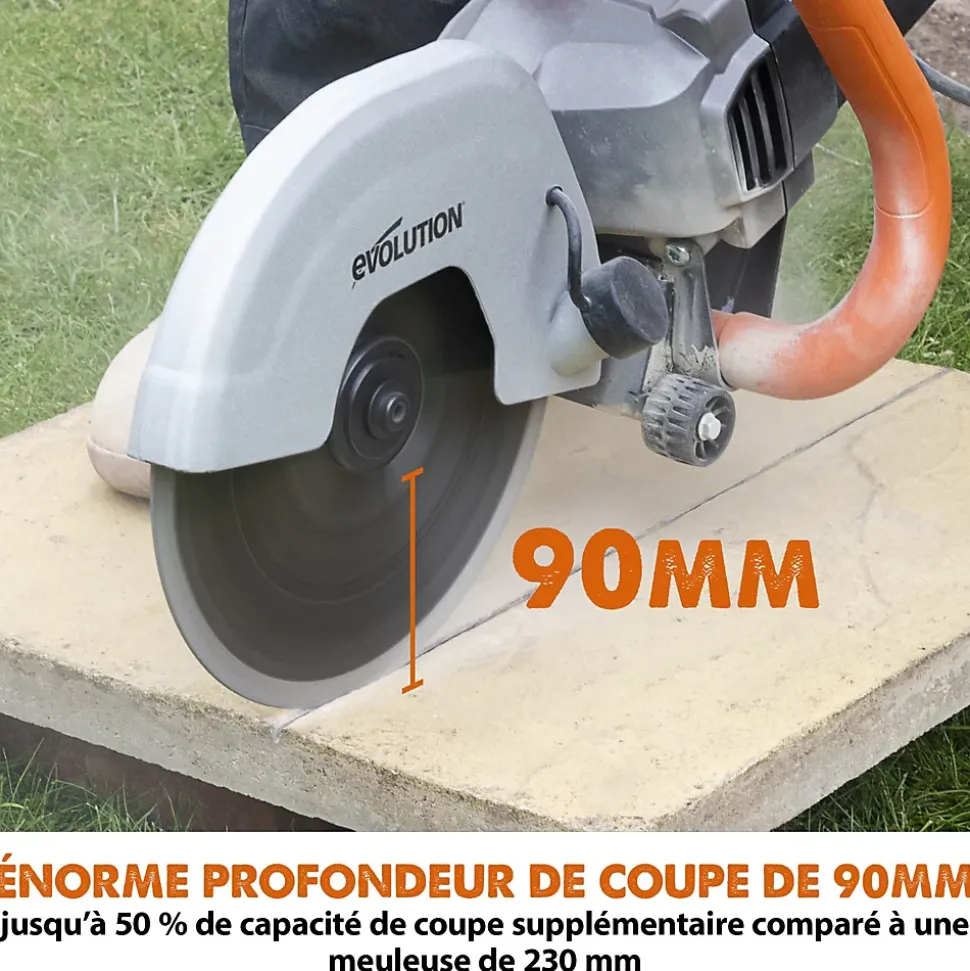 Découpeuse à matériaux Evolution R230DCT 2000W ø230 mm