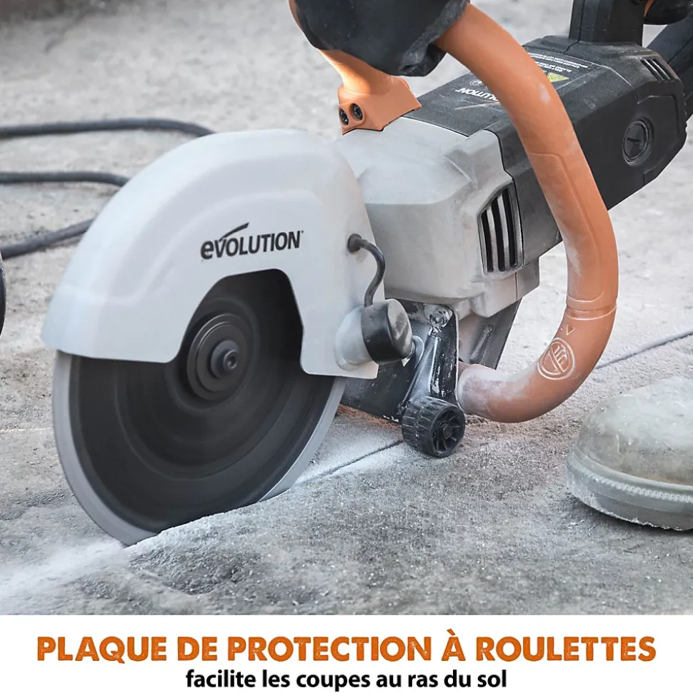 Découpeuse à matériaux Evolution R230DCT 2000W ø230 mm