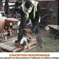 Découpeuse à matériaux Evolution R230DCT 2000W ø230 mm