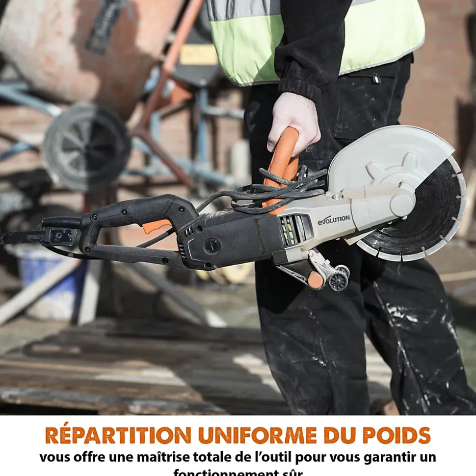 Découpeuse à matériaux Evolution R230DCT 2000W ø230 mm