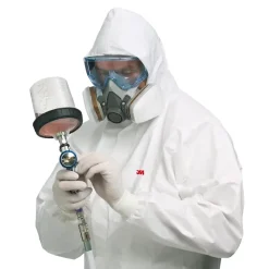 Demi-masque de protection respiratoire réutilisable 3M Série 6000 Gris M