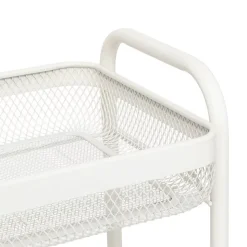 Desserte à roulettes Mayaj 3 niveaux 46,5x26,5cm - Beige- 5five