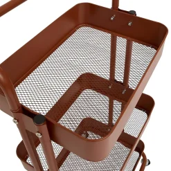 Desserte Color edition 3 niveaux 45x36,5x86cm marron - Marron- 5five
