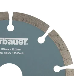 Disque diamant discontinu Erbauer 115x22,2 mm