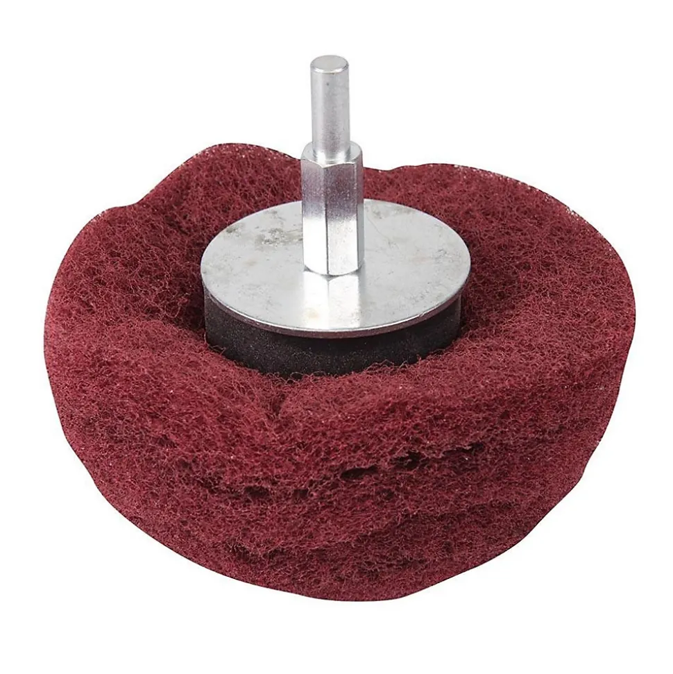 Dôme de Satinage 100 mm - Grain 240 - Finition Parfaite pour Bois et Métal - Silverline