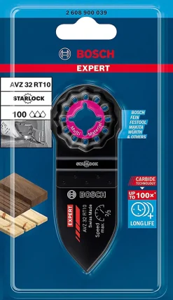 Doigt de ponçage Bosch Starlock carbure Expert AVZ32RT10