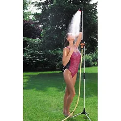 Douche de Jardin Claber Malibu gris argenté h.200cm
