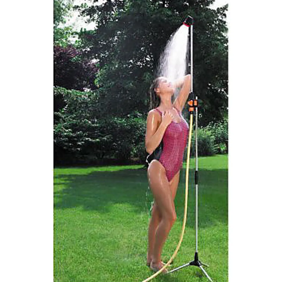 Douche de Jardin Claber Malibu gris argenté h.200cm