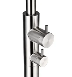 Douche en acier inoxydable 316 design raffine orientable 2 sorties