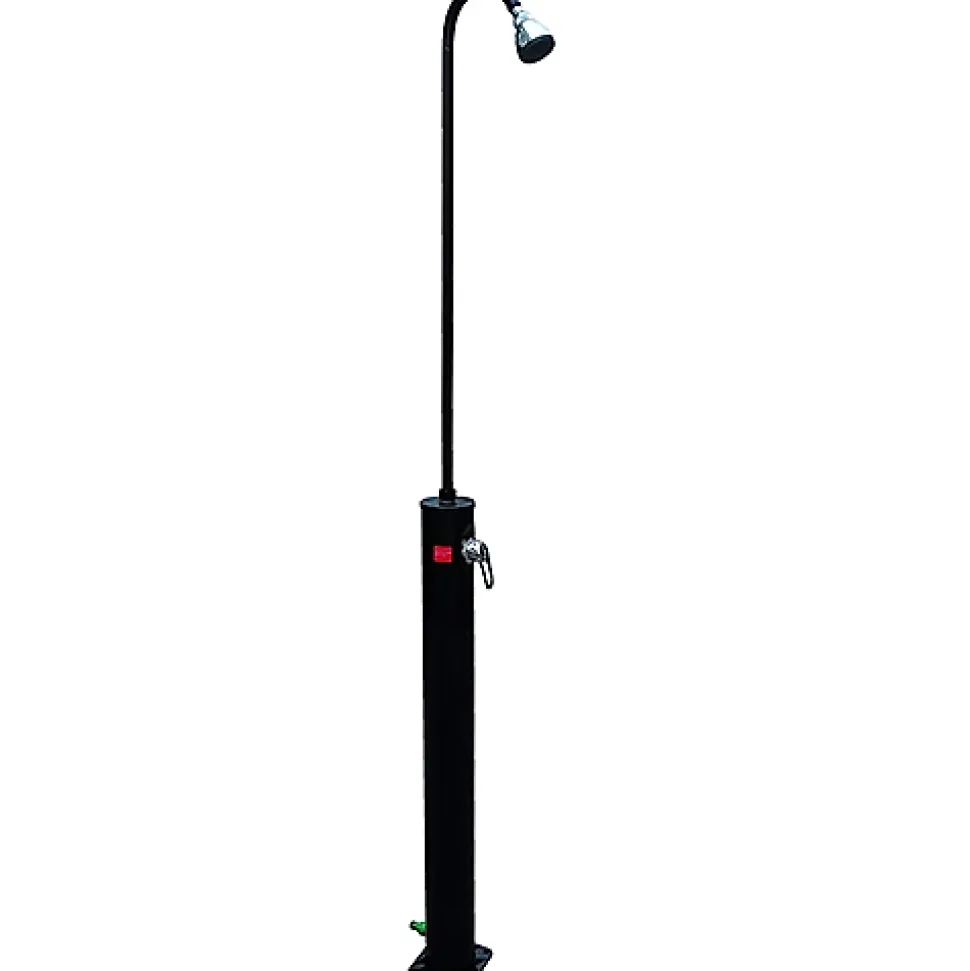 Douche Solaire 10 Litres Piscine Jardin Avec Mitigeur - Installation Exterieure Pour Piscine Et Jardin - Se Raccorde A Un Tuyau