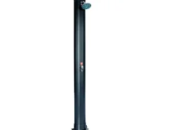 Douche Solaire Aluminium 40 Litres Avec Mitigeur - Installation Exterieure Pour Piscine Et Jardin - Se Raccorde A Un Tuyau