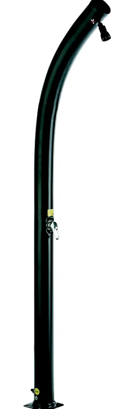 Douche solaire courbée 20L Gré noire