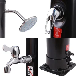 Douche solaire FIDGI noire 35L - HAPPY GARDEN