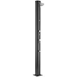 Douche Solaire 32L en Noir pour Extérieur