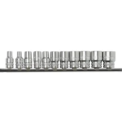 Douille standard Magnusson 1/4" - 11 pièces