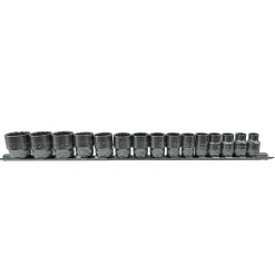 Douille standard Magnusson 3/8" - 15 pièces