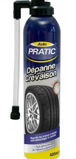 Dépanne anti-crevaison Auto Pratic 400 ml