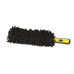 DUNLOP Brosse à Roue Chenille 33cm - Nettoyage Profond Jantes & Roues, Poignée Antidérapante, Efficace & Confort d'Utilisation