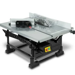 EBERTH Scie Circulaire Sur Table, électrique 800W, Scie Circulaire Professionnelle avec Lame de Scie en Métal Dur de 200mm