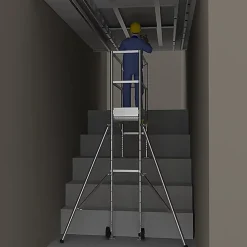 Echafaudage pour escalier - Hauteur max. de travail 4.00m - PFE