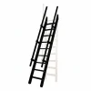 Echelle de meunier rabattable : 55cm de large - Hauteur à franchir 3m - Couleur : Noir (RAL 9017) - MSP/CC/2R