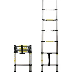 Echelle télescopique en aluminium - 2.00 mètres - GT MARKET