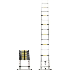 Echelle télescopique en aluminium - 4.40 mètres - GT MARKET