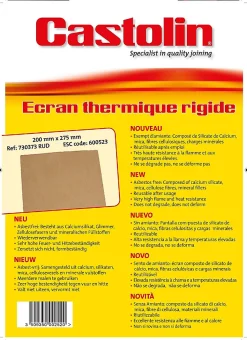 Ecran thermique rigide Castolin 1 plaque
