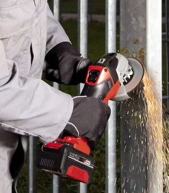 Einhell Meuleuse d'angle sans fil TC-AG 18/115 Li Solo - Diamètre des disques : 115 m - Sans batterie