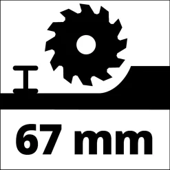 Einhell Scie circulaire TC-CS 1410 - Puissance 1410 W - lame de diamètre intérieur 30 mm